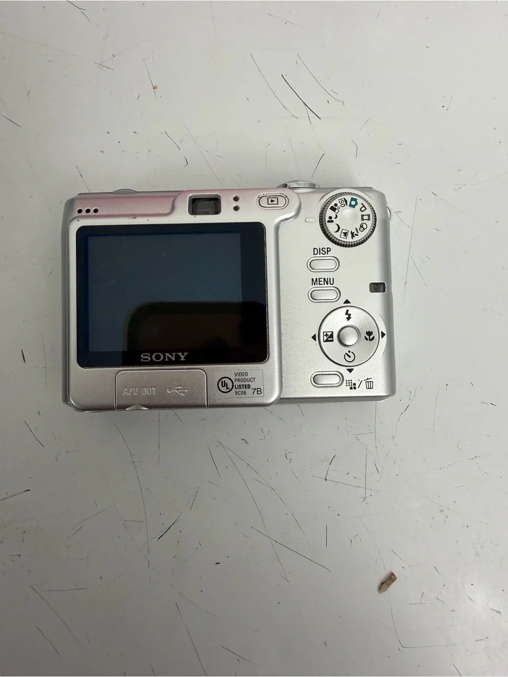Sony Silver Cyber-shot Digital Camera with Rainy King Charger